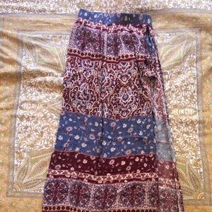 Boho skirt size XS